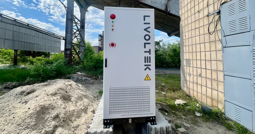 Промислова установка зберігання енергії Livoltek BESS